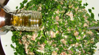 Leek Dumplings recipe