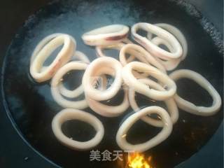 Stir Fried Squid Rings recipe