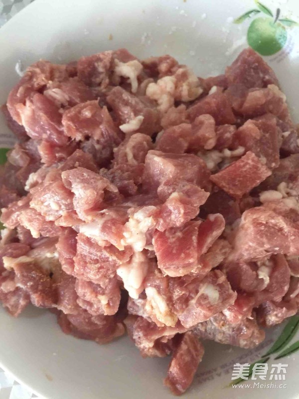 No Spicy Diced Pork recipe