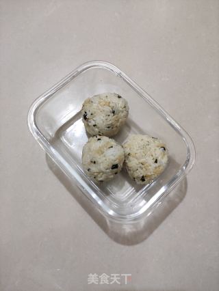 Japanese Style Seaweed Soy Sauce Rice Ball recipe