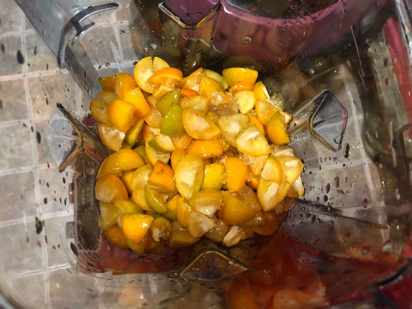 Breadmaker Version of Kumquat Sauce recipe