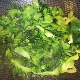 Stir-fried Mustard Greens recipe