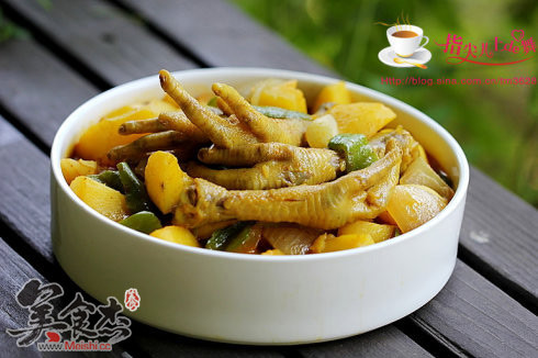 Curry Chicken Feet recipe