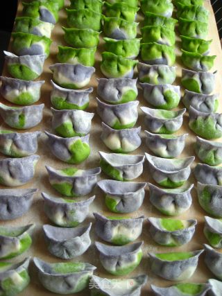 Colorful Dumplings recipe