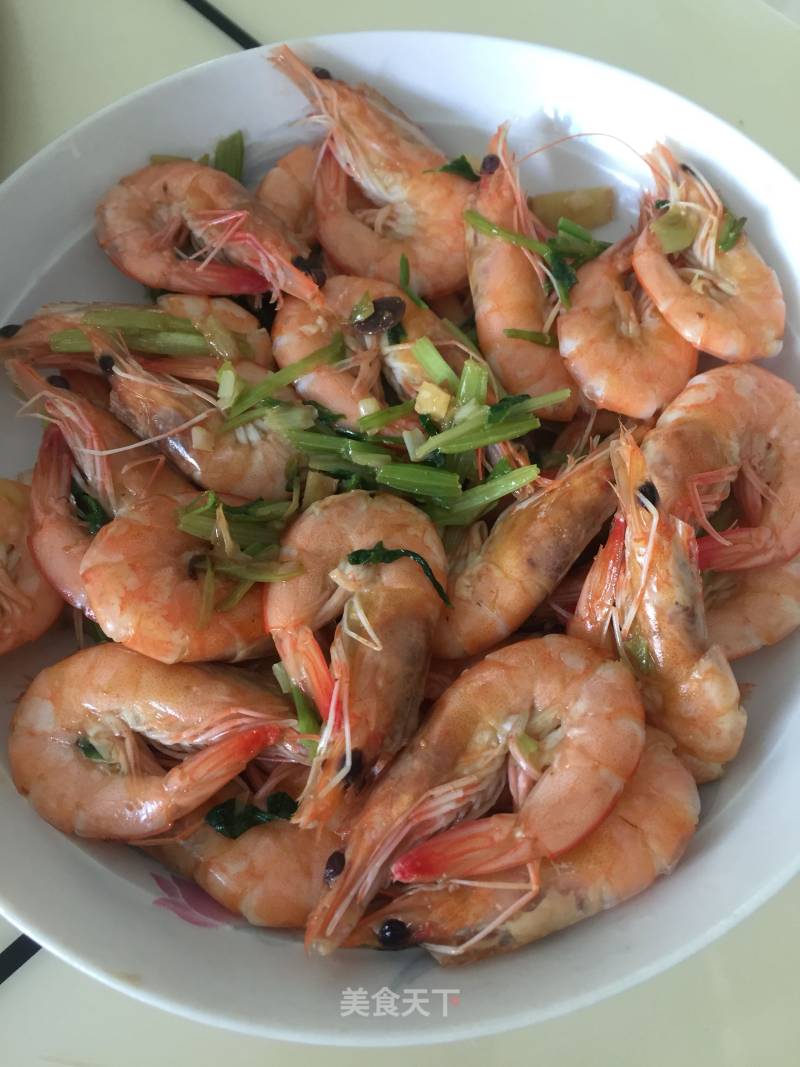 Stir-fried Fresh Shrimp recipe