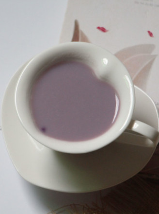 Purple Sweet Potato Soy Milk recipe