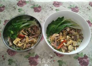 Sauerkraut Pork Noodle recipe