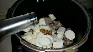 Yam Pork Bone Soup recipe