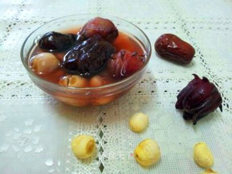 Red Peach K Red Date Stewed Lotus Seed recipe