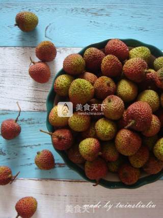 Shrimp Balls with Lychee and Anchovy recipe