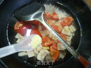 Tomato Lamb's Tail and Bamboo Soup recipe