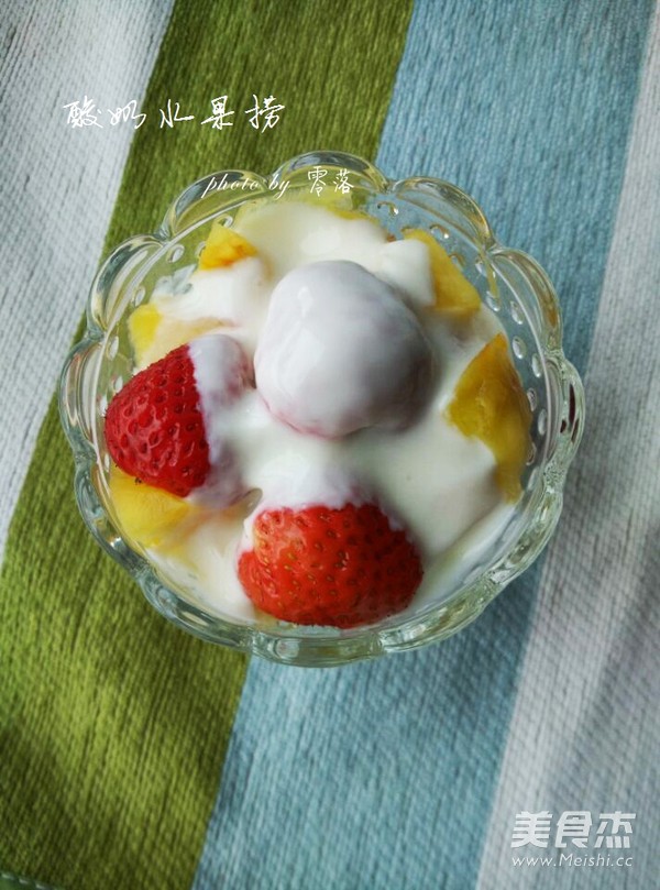 Yogurt Fruit Fishing recipe