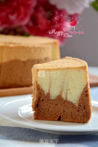 Two-color Chiffon Cake recipe