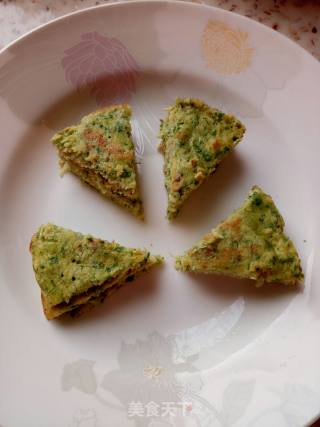 Baby Food Supplement, Egg and Vegetable Soft Pie recipe