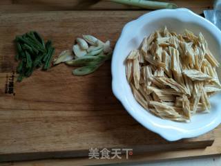 Stir-fried Yuba recipe