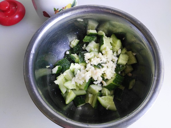 Cucumber Fritters with Sesame Sauce recipe