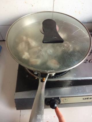 Homemade Version of Lamb and Cabbage Vermicelli Soup with Chili Oil recipe