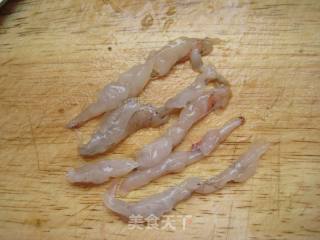 Stir-fried Shredded Shrimp with Leek recipe