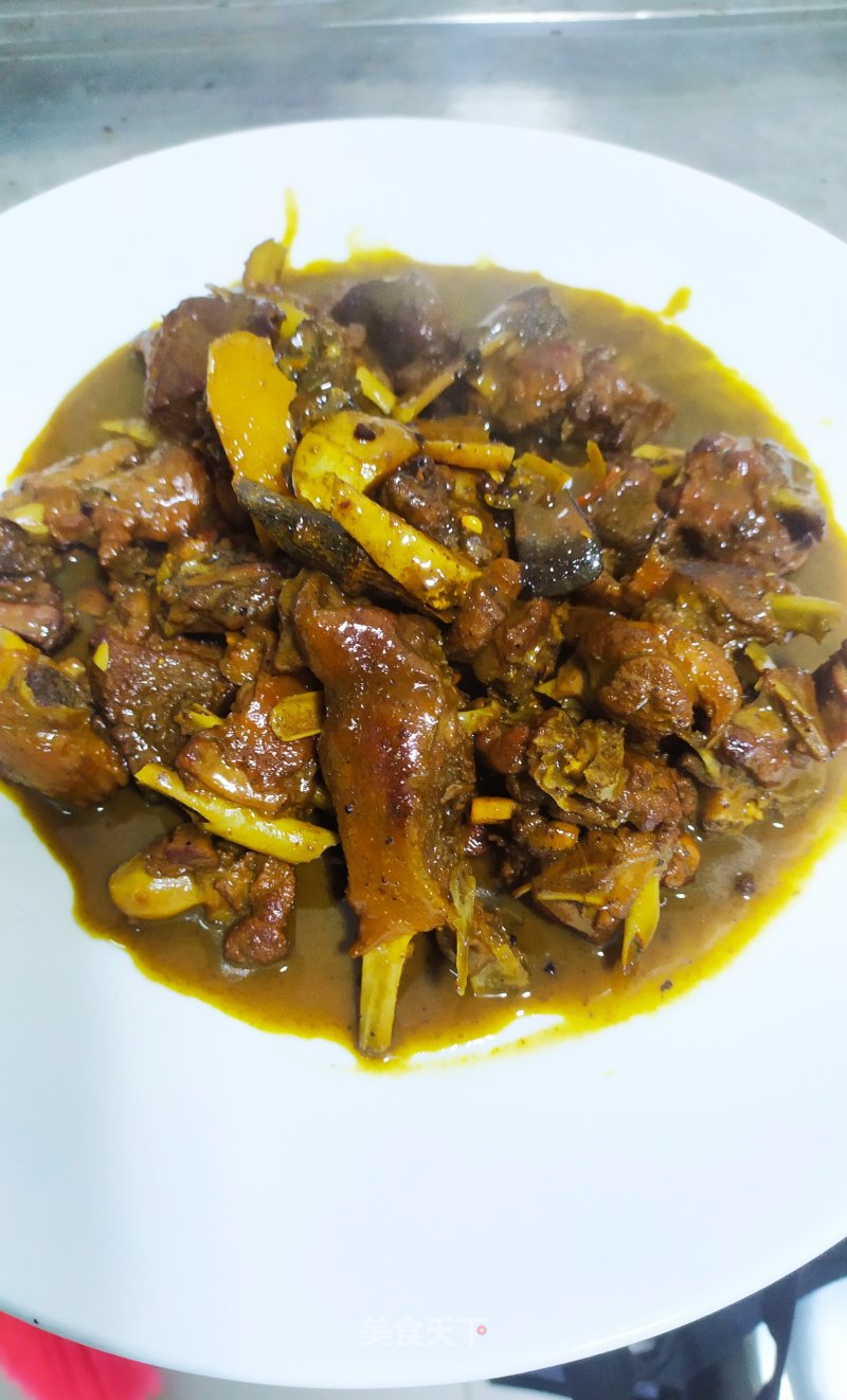 Braised Duck with Myrtle Root recipe