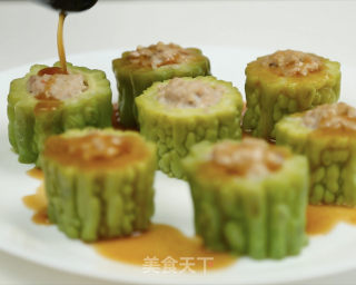 Bitter Gourd Stuffed Meat recipe