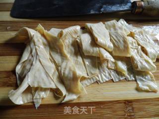 Tofu Skin in Red Oil recipe