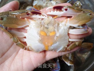 Braised Three-eyed Crab in Oil recipe