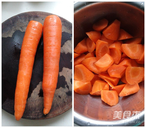 Carrots in Soy Sauce recipe