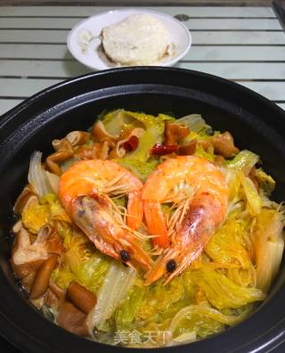 Serving Food ~ Stewed Large Intestine with Cabbage (fresh and Oil-free Version) recipe