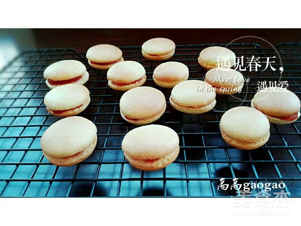 Imitation of "macaron" recipe