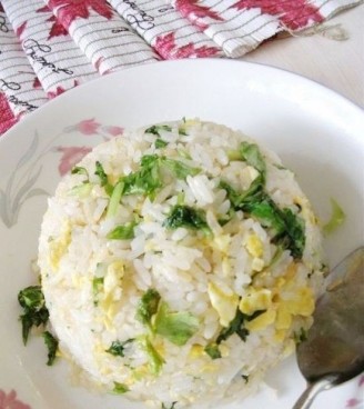 Celery Egg Fried Rice recipe