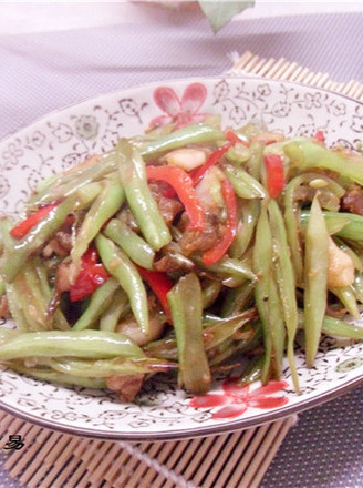 Stir-fried String Beans recipe