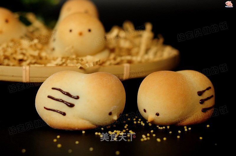 #trust之美#little Chicken Roasted Fruit recipe