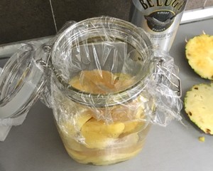 Pineapple Wine/vodka 40° Waiting for Maturation (fastest 1 Month) recipe