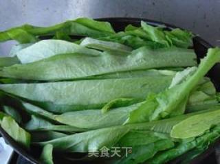 Lettuce in Oyster Sauce recipe