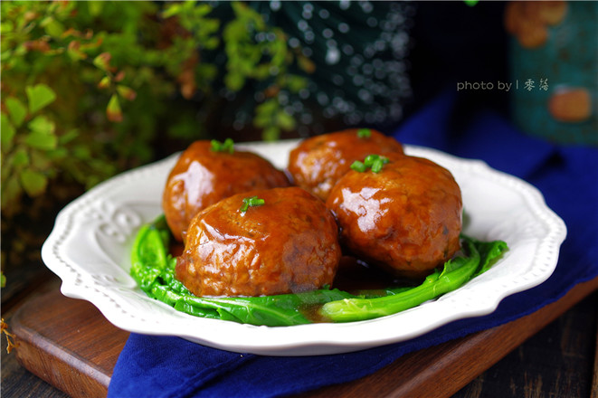 【tuan Tuan Yuan Yuan】broiled Lion's Head in Braised Sauce recipe