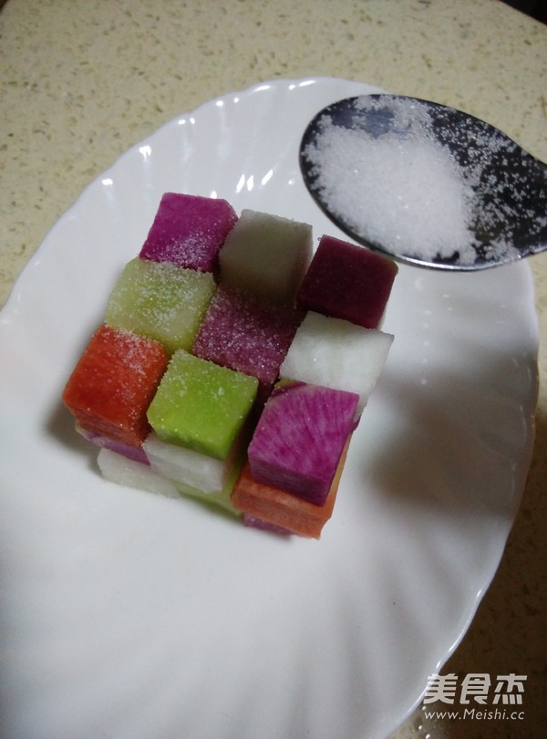 Turnip Rubik's Cube recipe