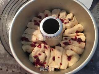 #aca烤明星大赛#condensed Milk Cranberry Shredded Bag recipe