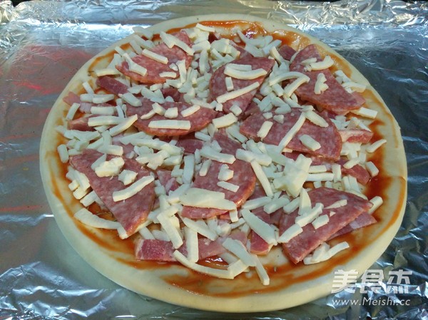 Pure Meat Pizza recipe