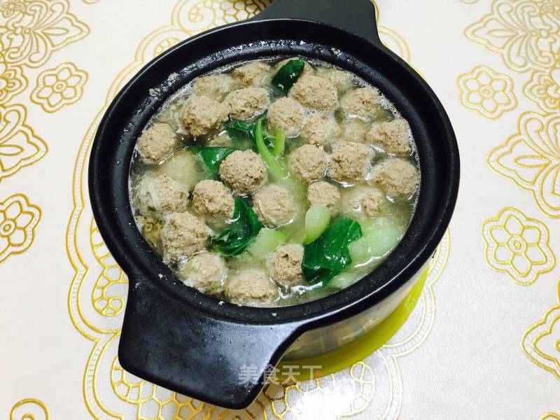 "yuanyuan" Meatball Soup recipe