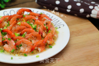 Steamed Shrimp with Garlic recipe