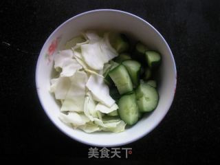 Coleslaw and Cucumber recipe