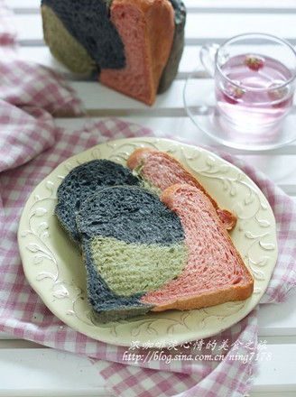 Three-color Bread recipe