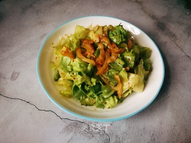 Mustard Mixed Lettuce recipe