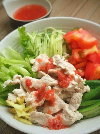 Cold Shabu Meat Salad