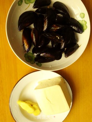 Steamed Mussels Tofu recipe