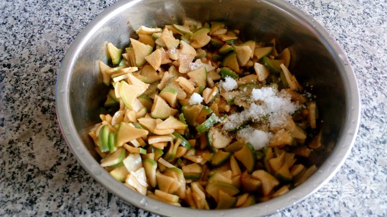 Mixed Green Radish recipe