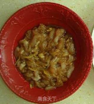 Stir-fried Tofu with Homemade Shredded Chicken recipe
