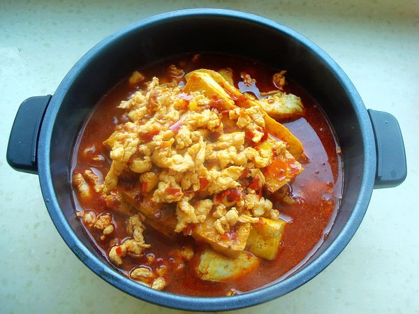 Seafood Mushroom Tofu Claypot recipe