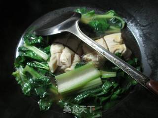 Jun Die Vegetable Noodle Soup recipe