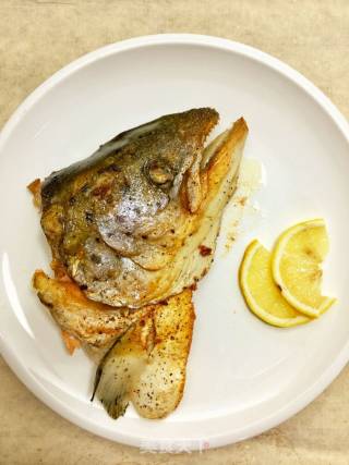 Salt Fried Salmon Head recipe